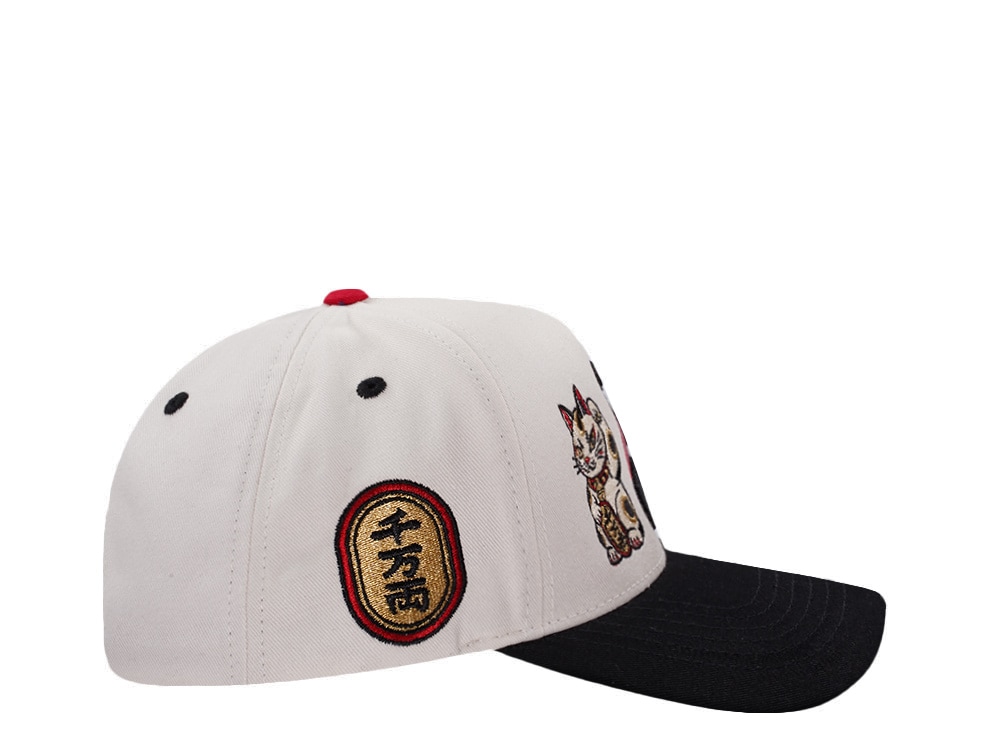 Parallel Union Japan Lucky Cat Chrome Two Tone Edition Snapback Hat
