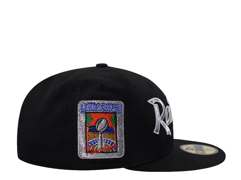 New Era Las Vegas Raiders Super Bowl XI Wool Black Prime Edition 59Fifty Fitted Hat