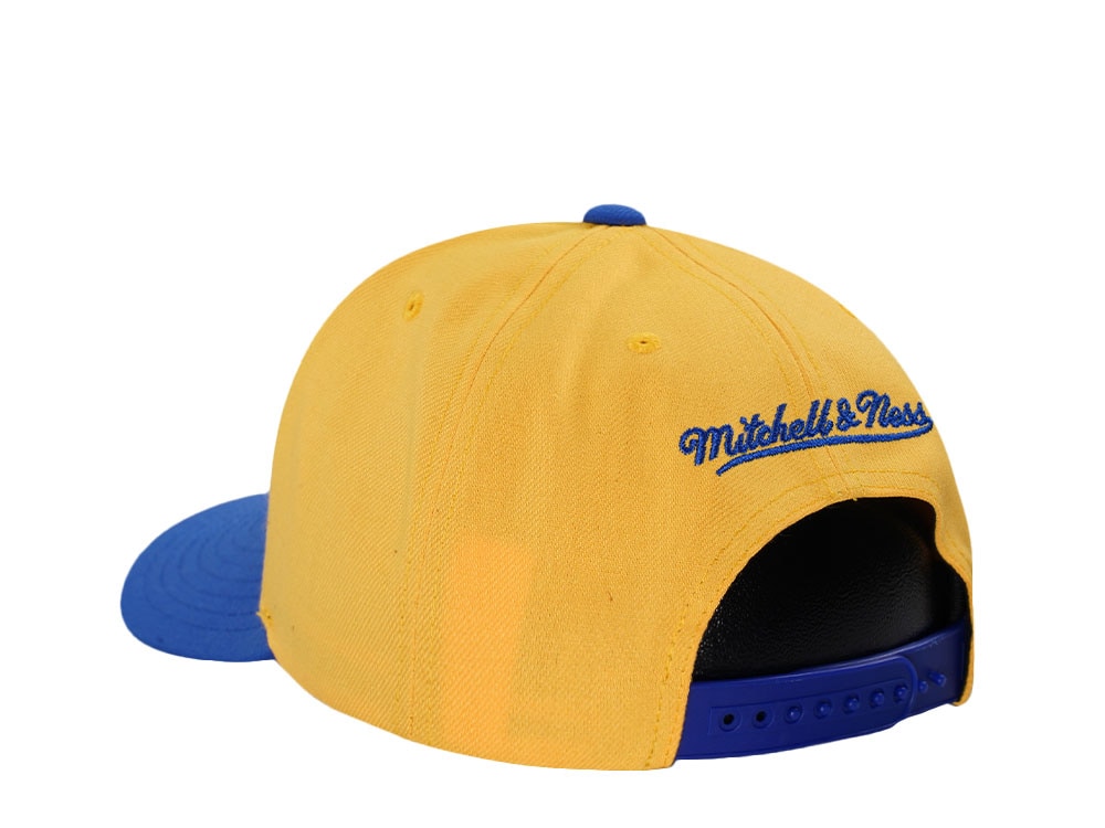 Mitchell & Ness St. Louis Blues Pro Crown Fit Vintage Yellow Snapback Hat