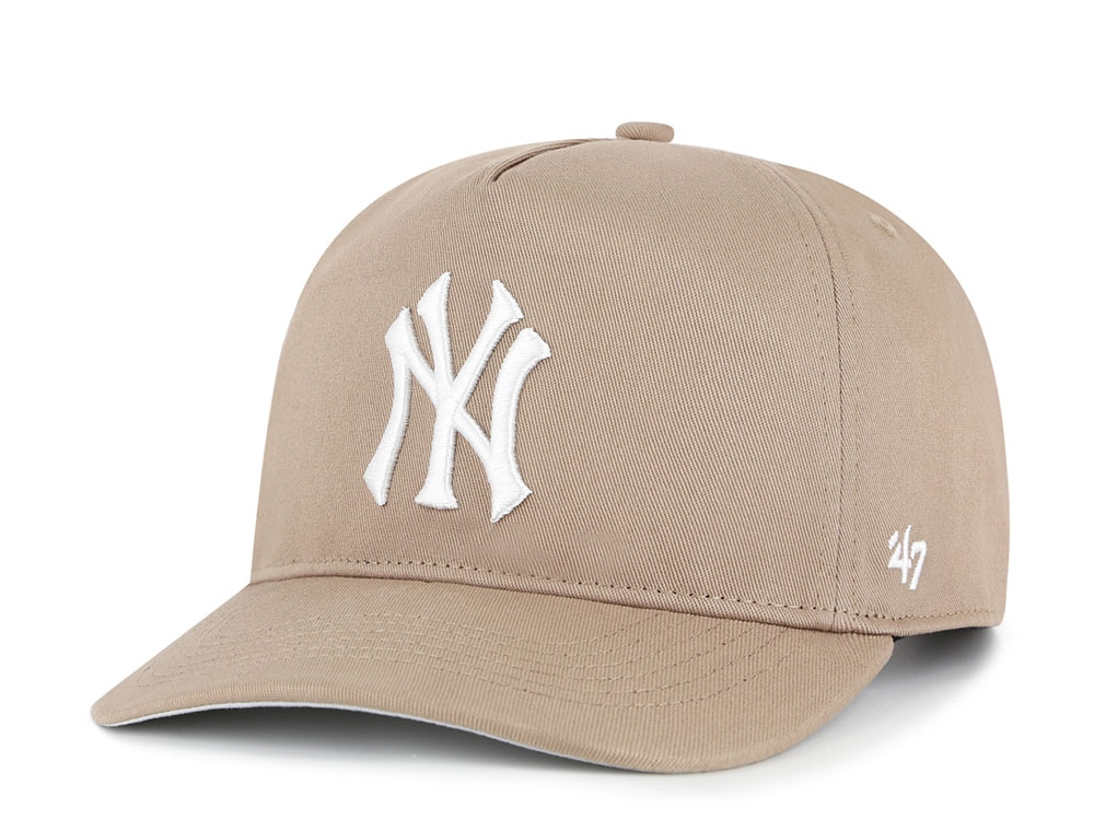 47 Brand New York Yankees Portabella Brown Hitch Snapback Hat