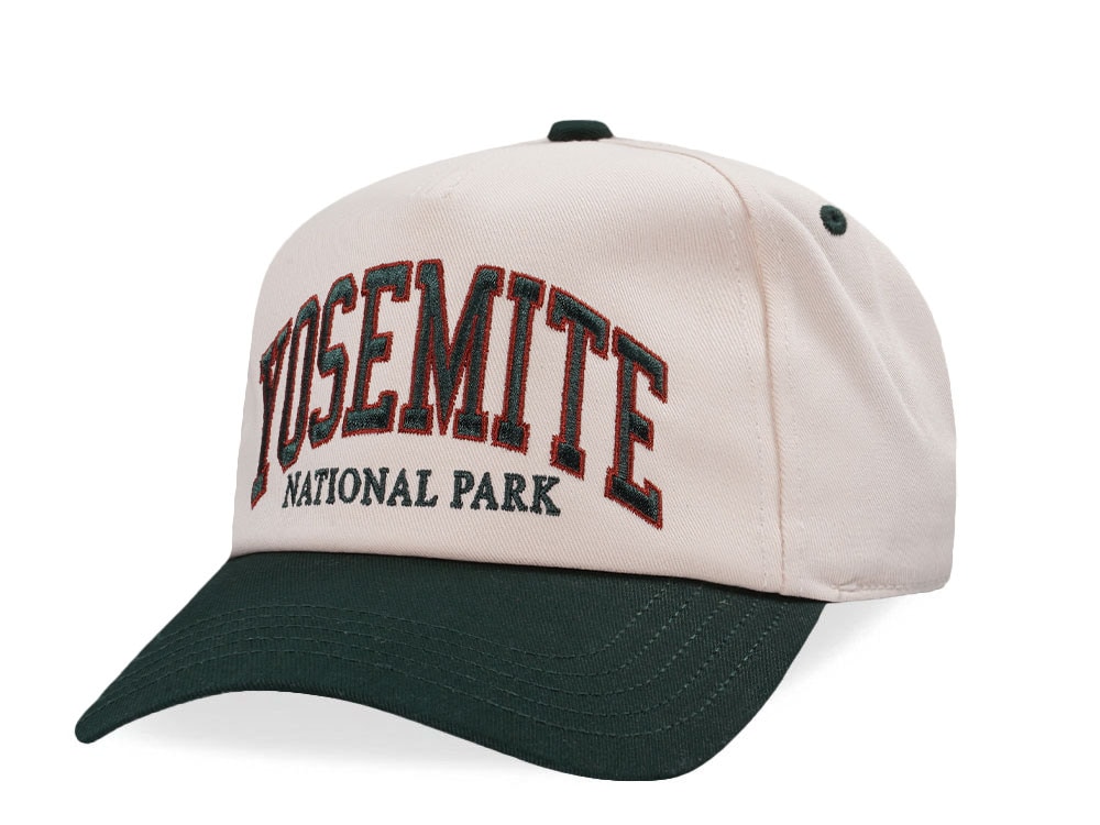 American Needle Yosemite National Park Roscoe Ivory Snapback Hat