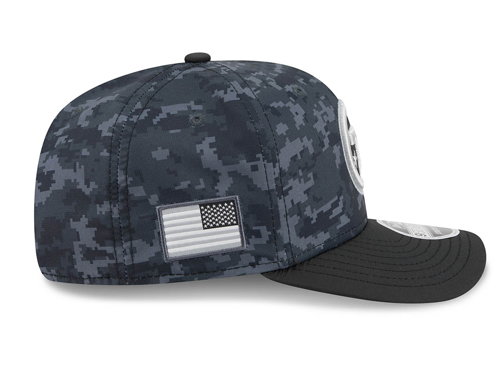 New Era Tennessee Titans NFL Salute to Service 2026 Digi Camo Black 9Seventy Stretch Snapback Hat