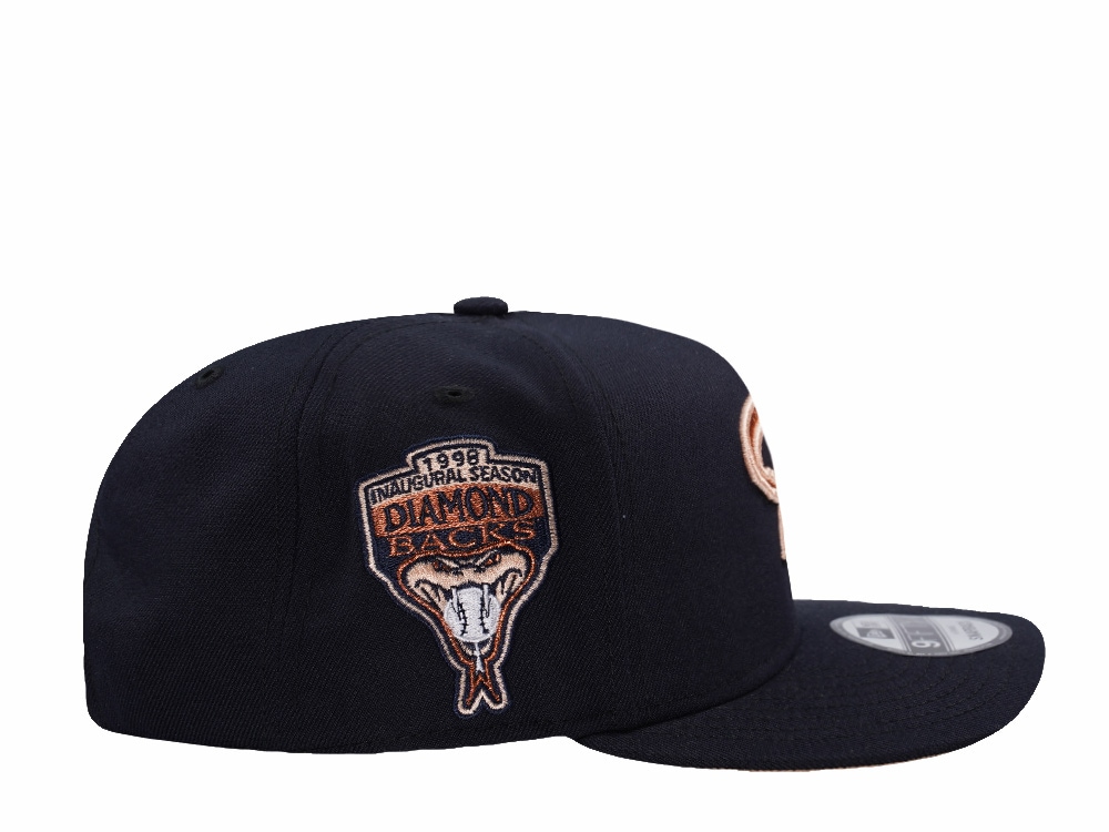 New Era Arizona Diamondbacks Inaugural Season 1998 Navy Prime Edition 9Fifty A Frame Snapback Hat
