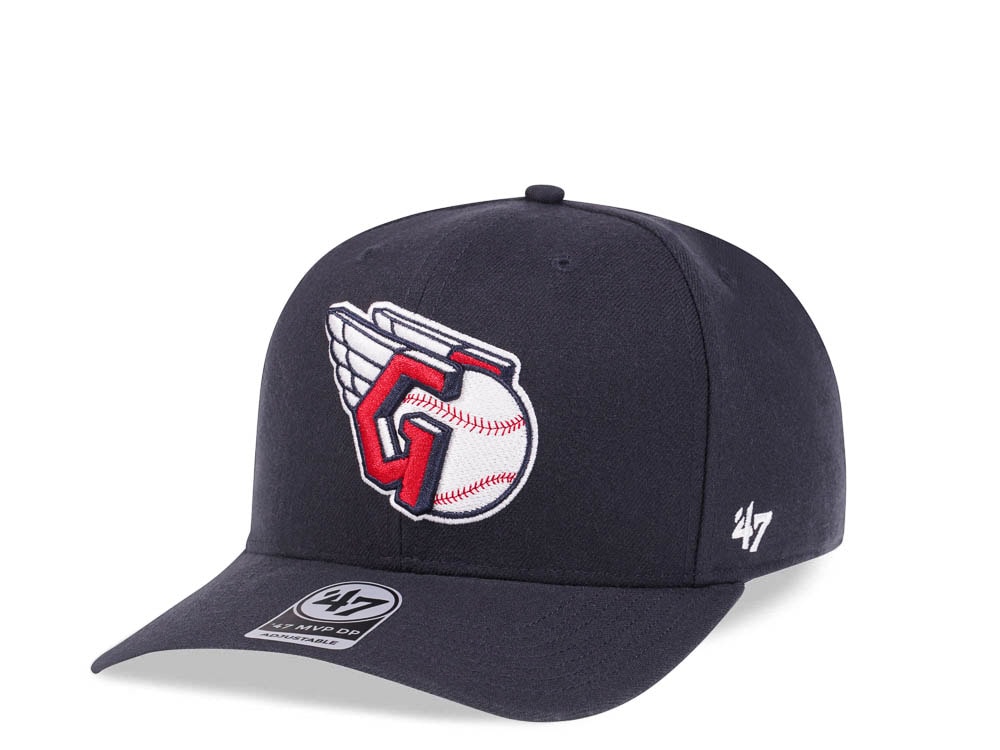 47Brand Cleveland Guardians Classic DP Cold Zone Navy Snapback Hat