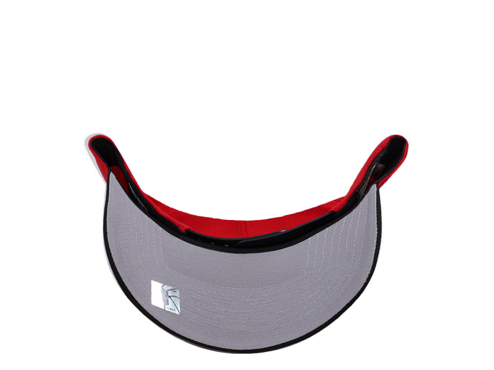 New Era Chicago Bulls Champions Red Two Tone Edition 9Forty A Frame Snapback Hat