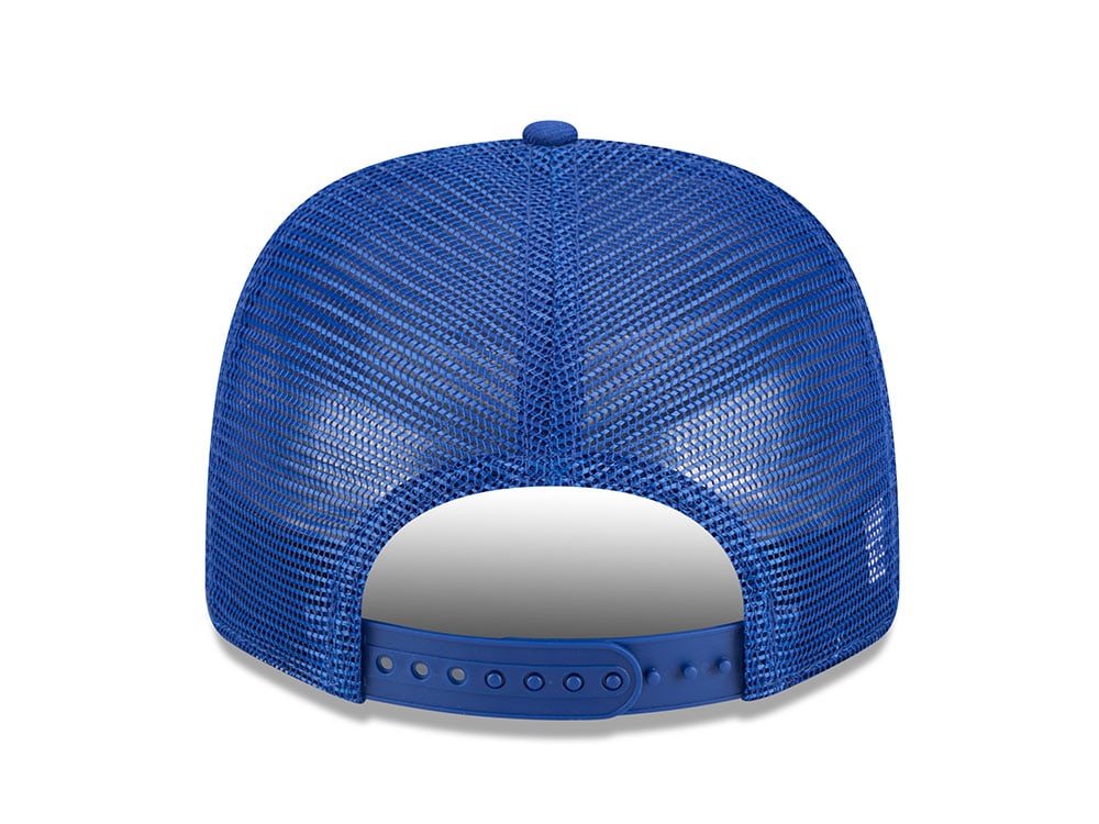New Era Edmonton Oilers Blue Edition 9Seventy Trucker Snapback Hat