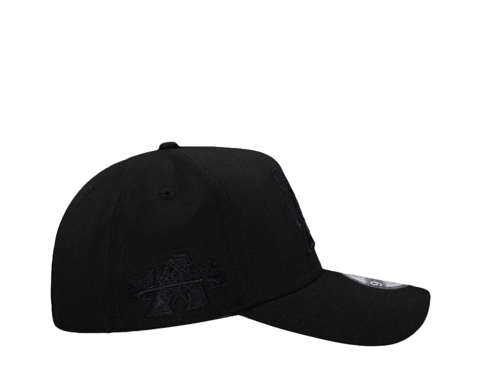 New Era Arizona Diamondbacks World Series Champions 2001 Black on Black 9Forty A Frame Snapback Hat