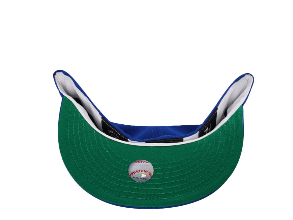New Era New York Mets Amazin Mets Blue Throwback Edition 59Fifty Fitted Hat