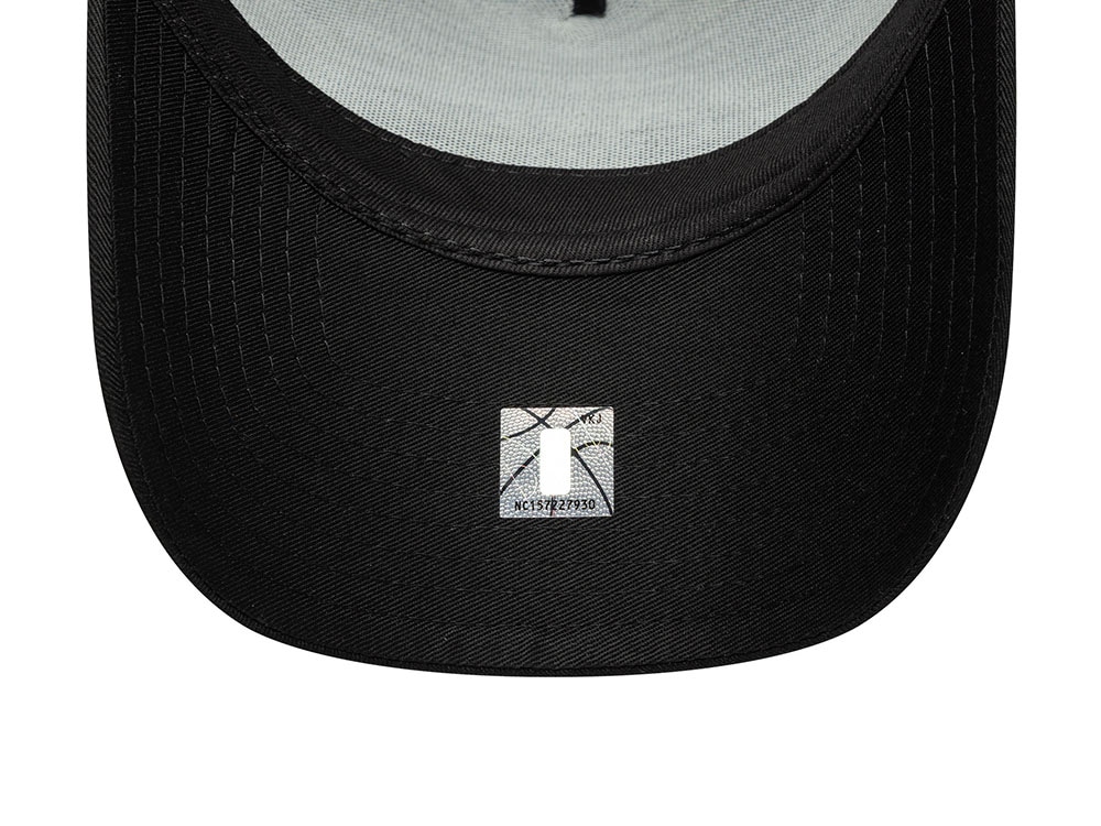 New Era Los Angeles Lakers Metallic Black 9Forty A Frame Snapback Hat