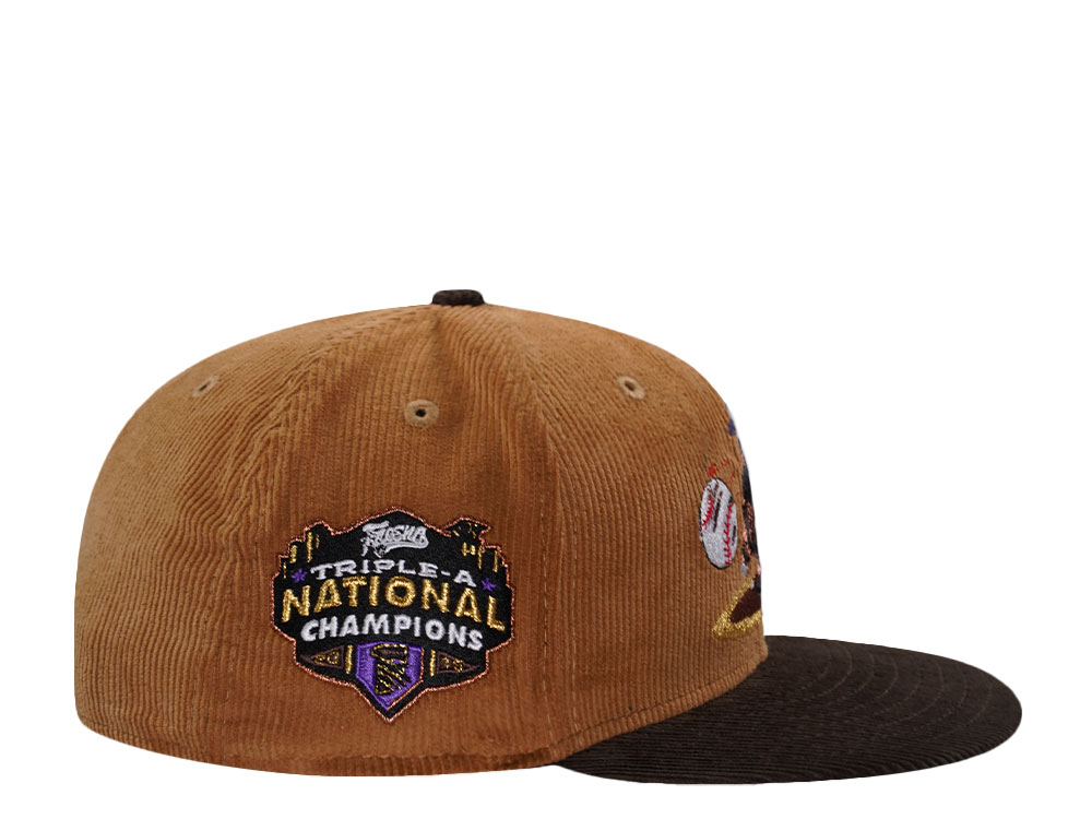 New Era Fresno Grizzlies Triple A National Champions Two Tone