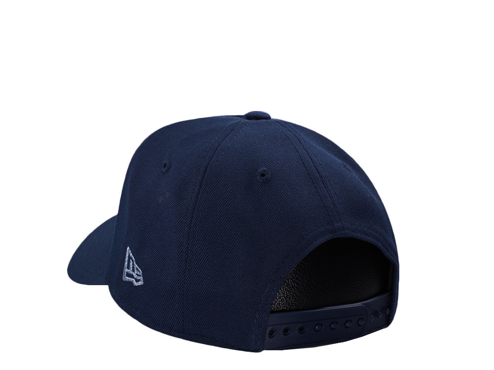 New Era Anaheim Angels 50th Anniversary Ocean Blue Prime Edition 9Forty A Frame Snapback Hat