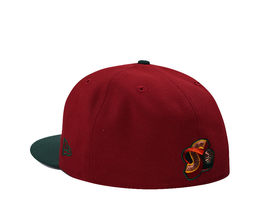 New Era Seattle Supersonics Love this Game Red Two Tone Edition 59Fifty Fitted Hat