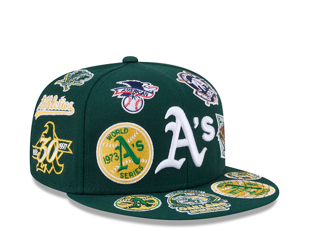 New Era Oakland Athletics All Over Green Edition 59Fifty New Era Oakland Athletics All Over Green Edition 59Fifty