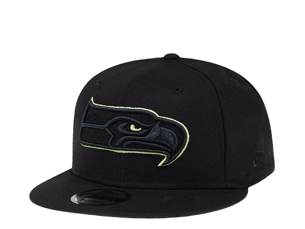 New Era Seattle Seahawks Green Action 9Fifty Snapback Hat