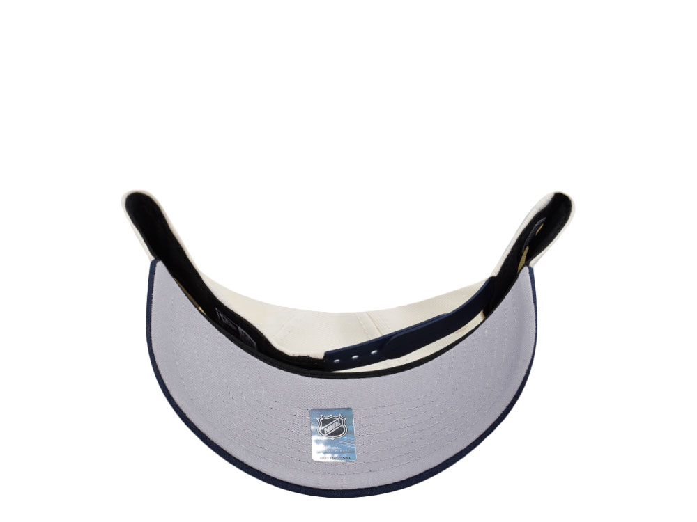 New Era Toronto Maple Leafs 75th Anniversary Chrome Two Tone Edition 9Forty A Frame Snapback Hat