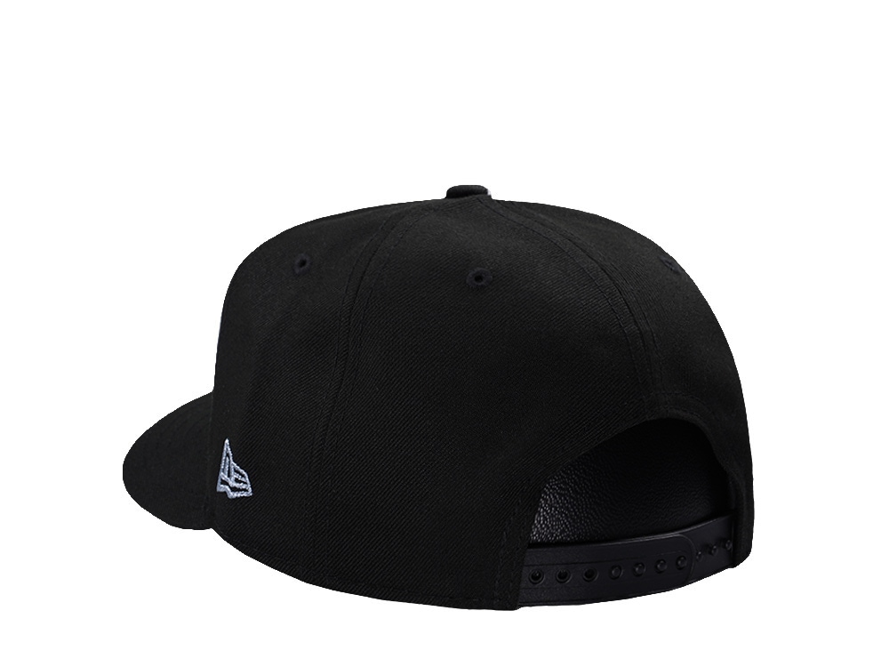 New Era Los Angeles Dodgers World Series Champions 25 Flower Black Prime Edition 9Fifty A Frame Snapback Hat