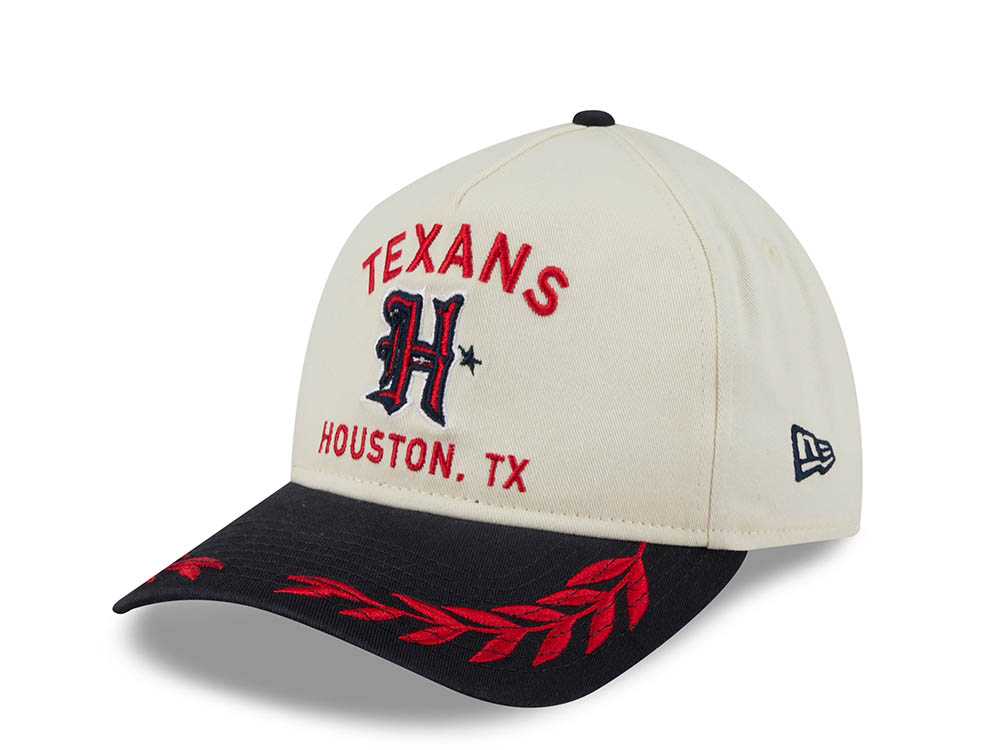 New Era Houston Texans 2025 Draft Edition 9Twenty A Frame Strapback Hat