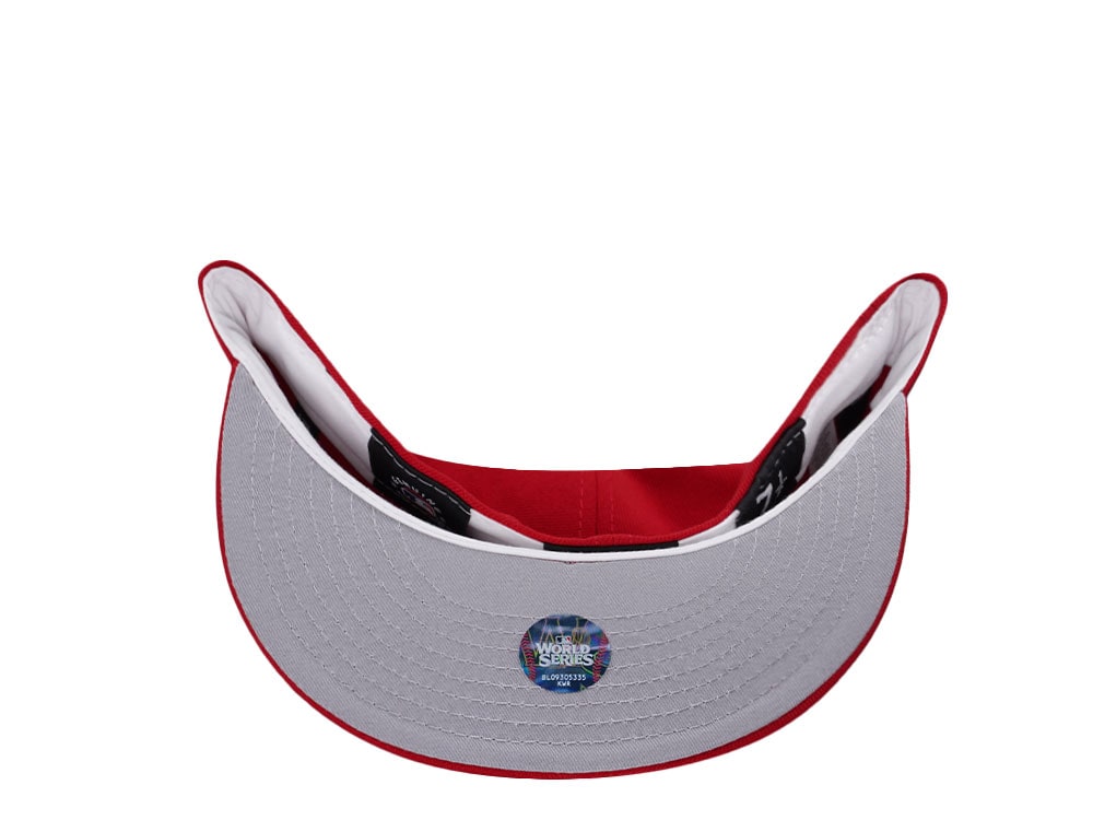New Era Los Angeles Dodgers World Series 2024 Champions Red Edition 59Fifty Fitted Hat