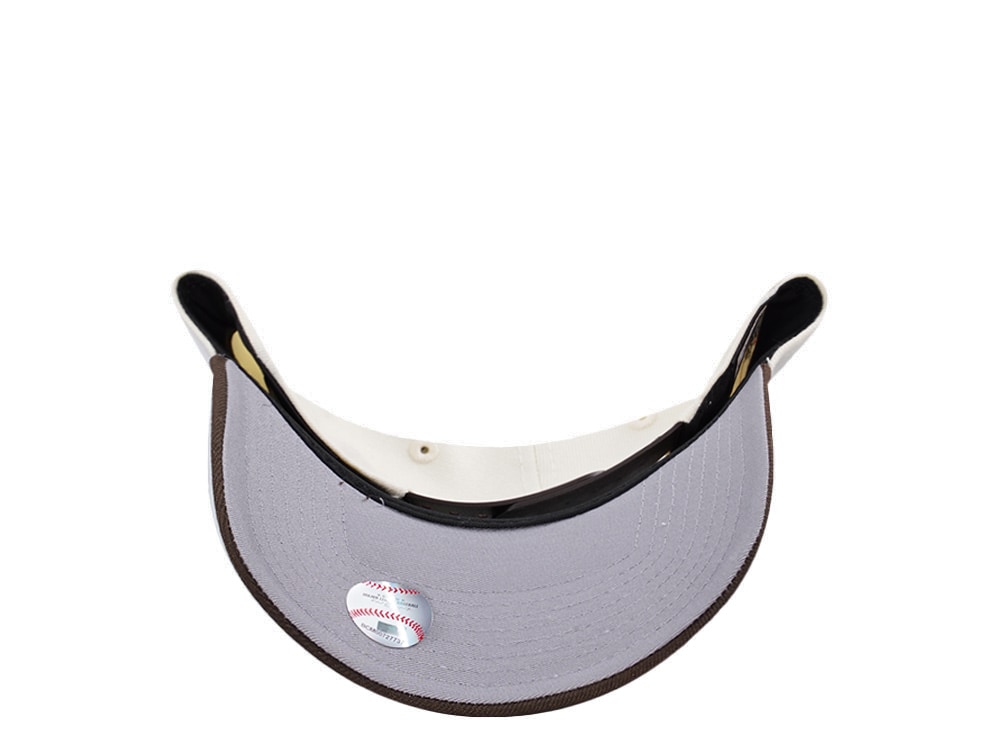 New Era Houston Astros 40th Anniversary Cow Burnt Wood Two Tone Edition 9Forty A Frame Snapback Hat