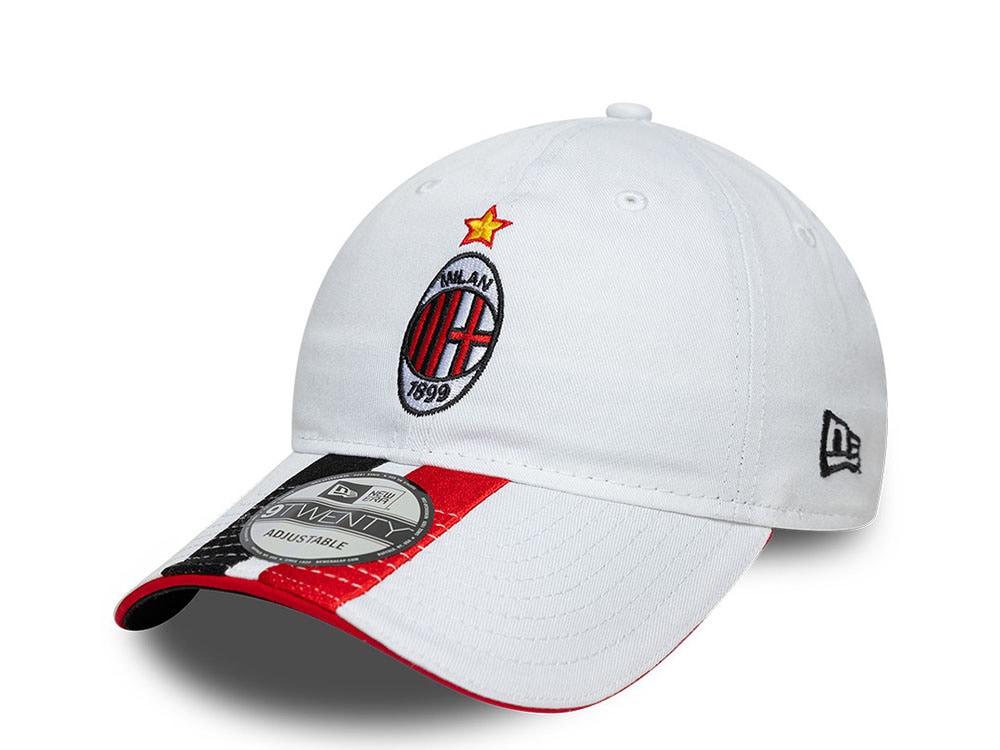 New Era Ac Milan White Edition 9Twenty Adjustable Hat