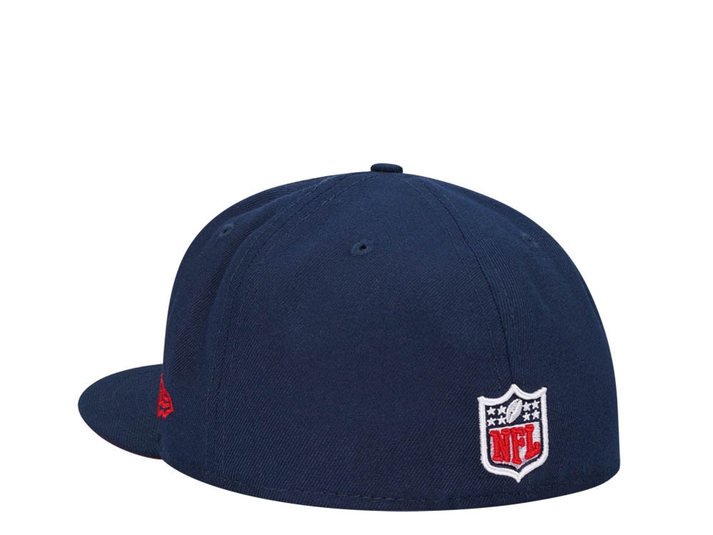 New Era New England Patriots 50 Seasons Navy Edition 59Fifty Fitted Hat