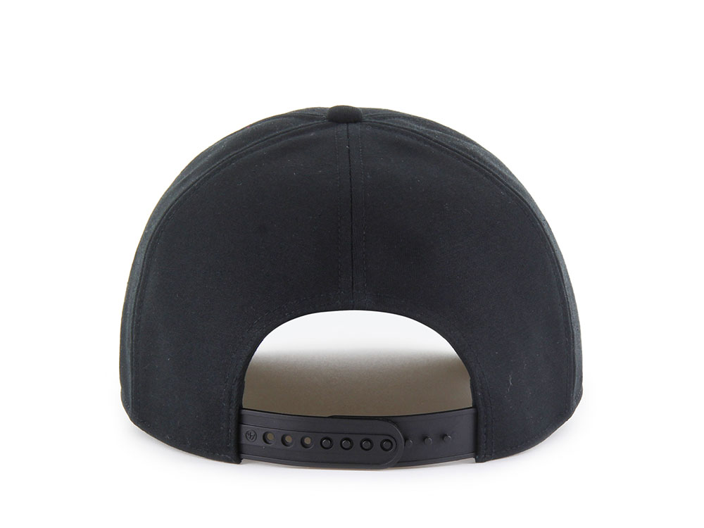 47Brand New York Yankees Black Polar Freeze Edition Hitch Snapback Hat