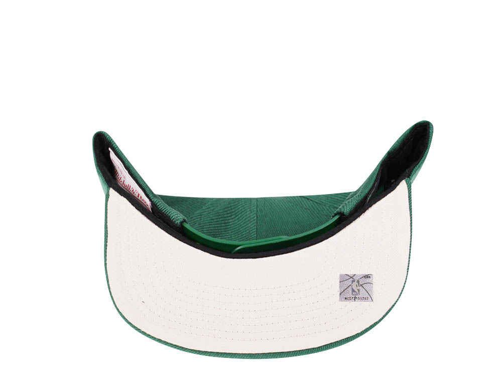 Mitchell & Ness Milwaukee Bucks NBA Embroidery Glitch Hardwood Classic Snapback Hat