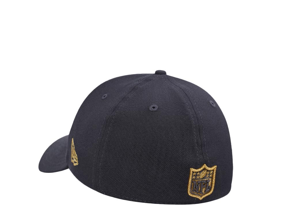 New Era New Orleans Saints Gray Gold Edition 39Thirty Stretch Hat