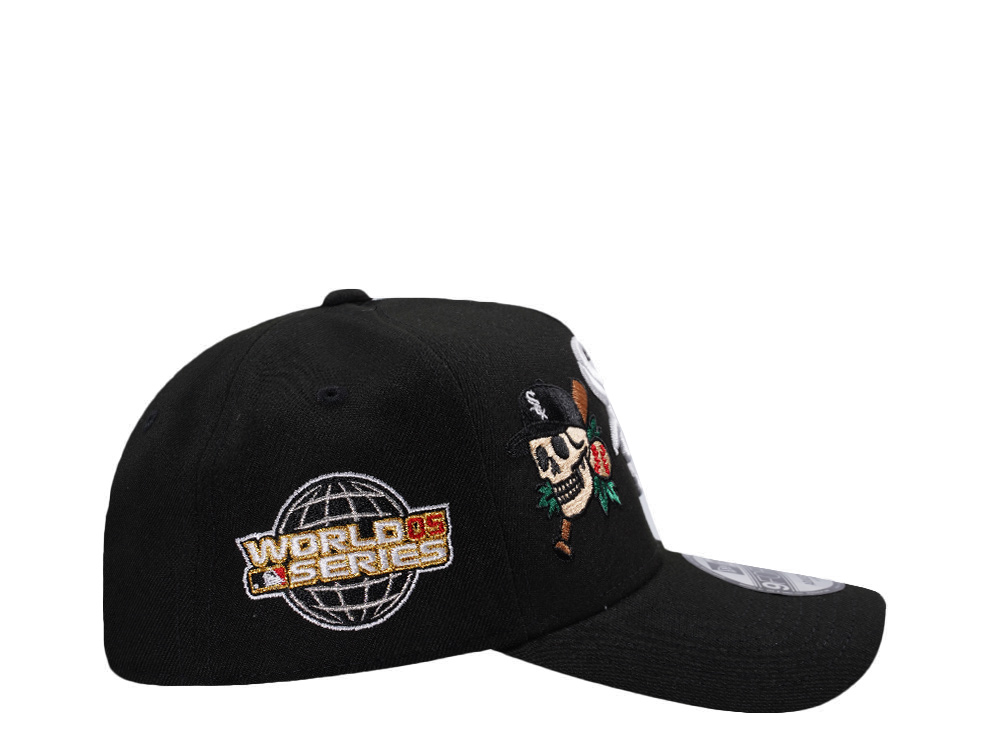 New Era Chicago White Sox World Series 2005 Tattoo Black Prime Edition 9Forty A Frame Snapback Hat