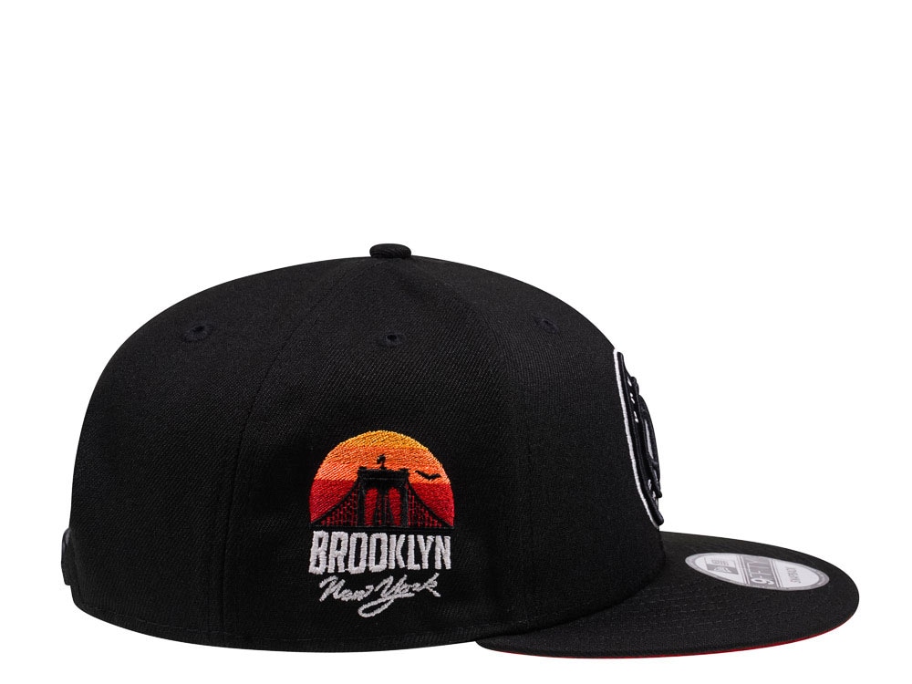 New Era Brooklyn Nets Home Badge Edition 9Fifty Snapback Hat