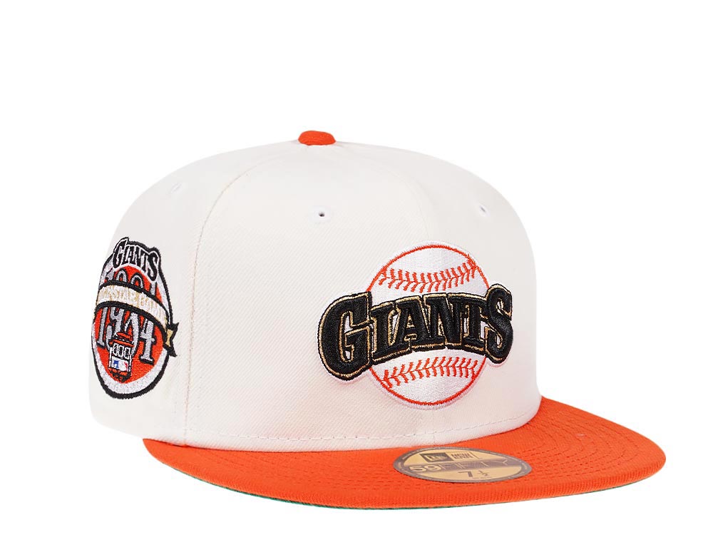 New Era San Francisco Giants All Star Game 1984 Cream Gold Edition 59Fifty Fitted Hat