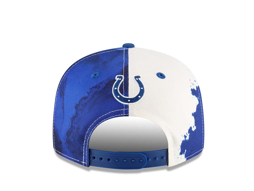 New Era Indianapolis Colts Ink NFL Sideline 2022 9Fifty Snapback Hat