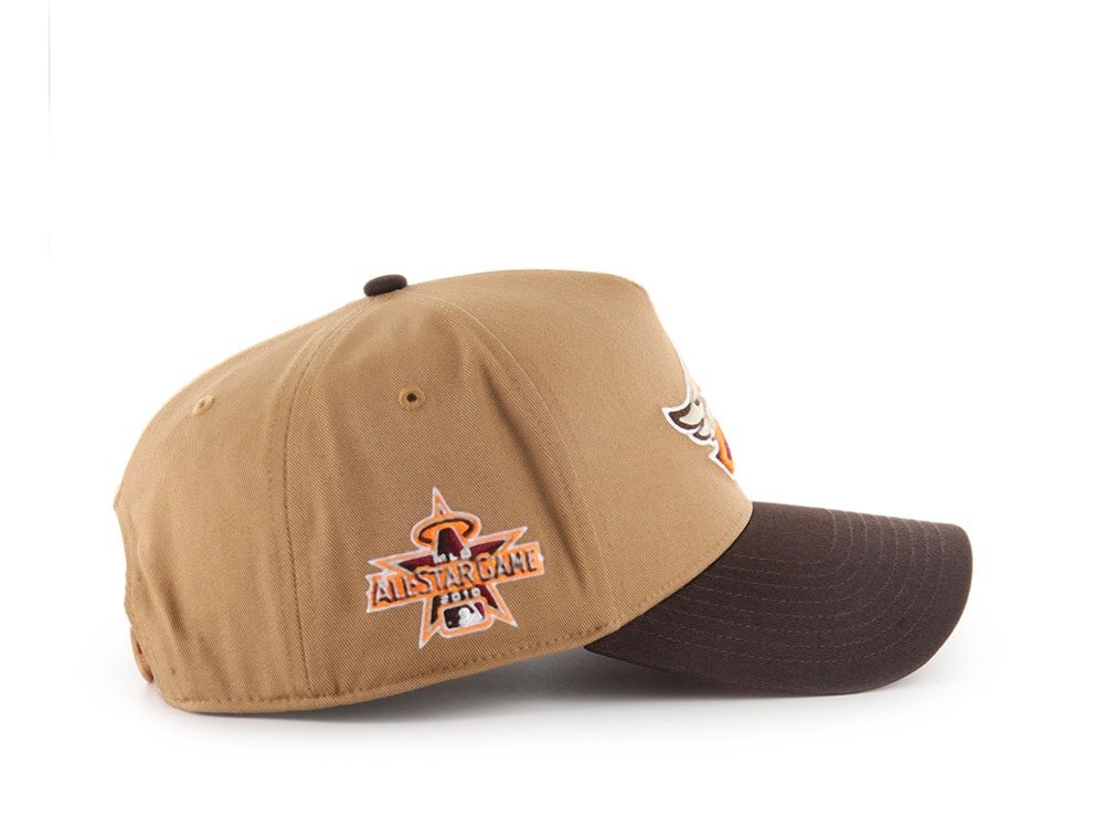 47Brand Anaheim Angels All Star Game 2010 Camel Edition MVP Snapback Hat