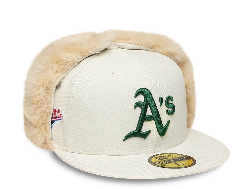 New Era Oakland Athletics World Series 1989 Ivory Prime Edition 59Fifty Dogear Fitted Hat