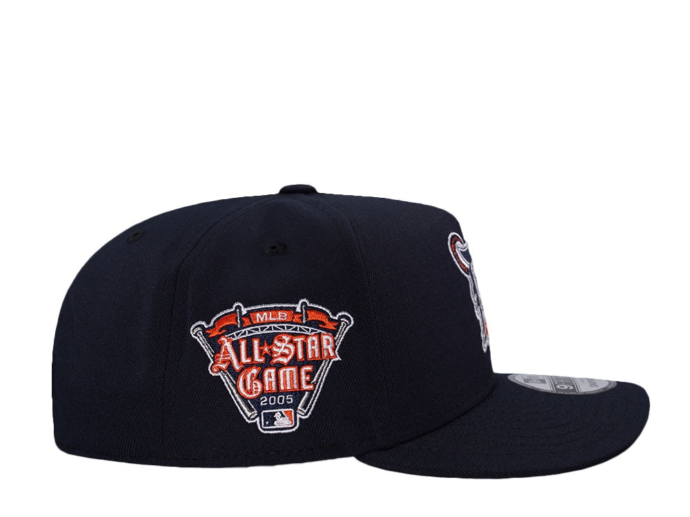 New Era Detroit Tigers All Star Game 2005 Navy Edition 9Fifty A Frame Snapback Hat