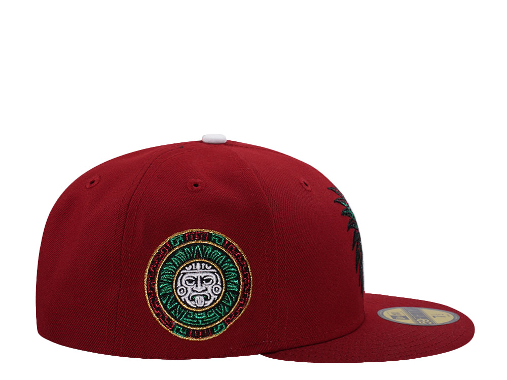 New Era Mexico Warrior Red Prime Edition 59Fifty Fitted Hat