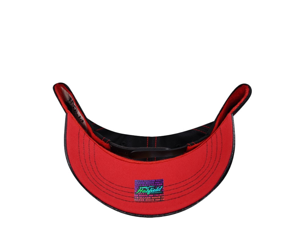 Hatfield Black Mamba Black Snapback Hat