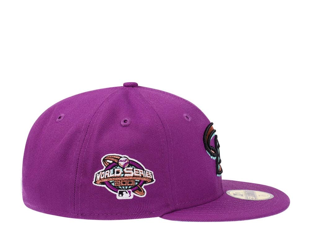 New Era Arizona Diamondbacks World Series 2001 Sparkling Mint Edition 59Fifty Fitted Hat