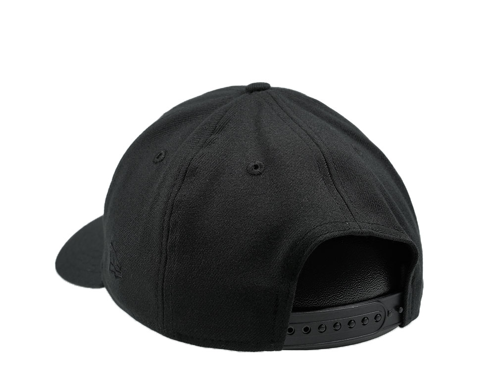 New Era Green Bay Packers Black on Black 9Fifty Stretch Snapback Hat