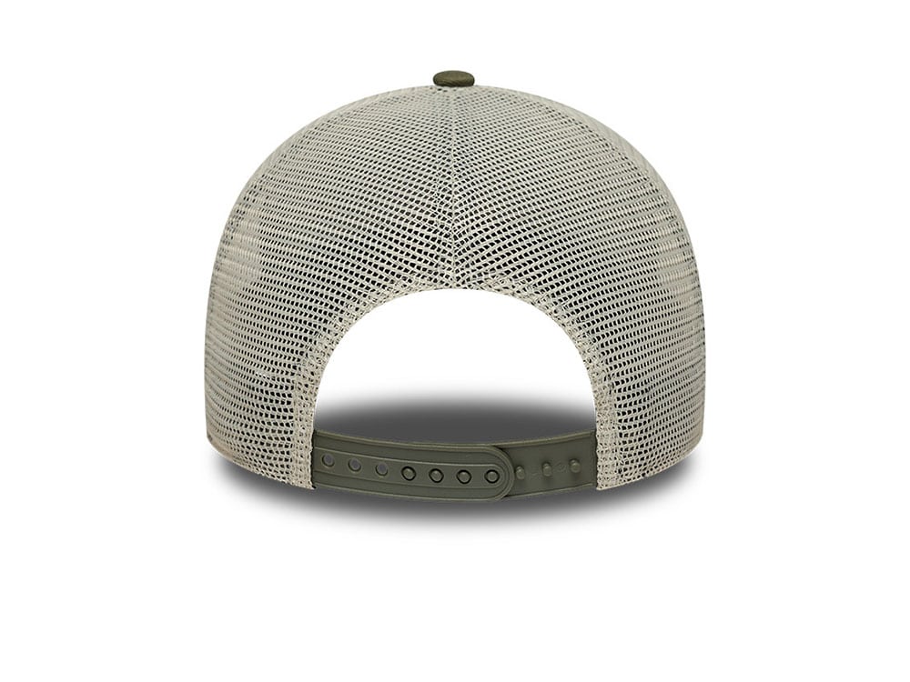 New Era Summer Patch Olive Edition 9Forty A Frame Trucker Snapback Hat