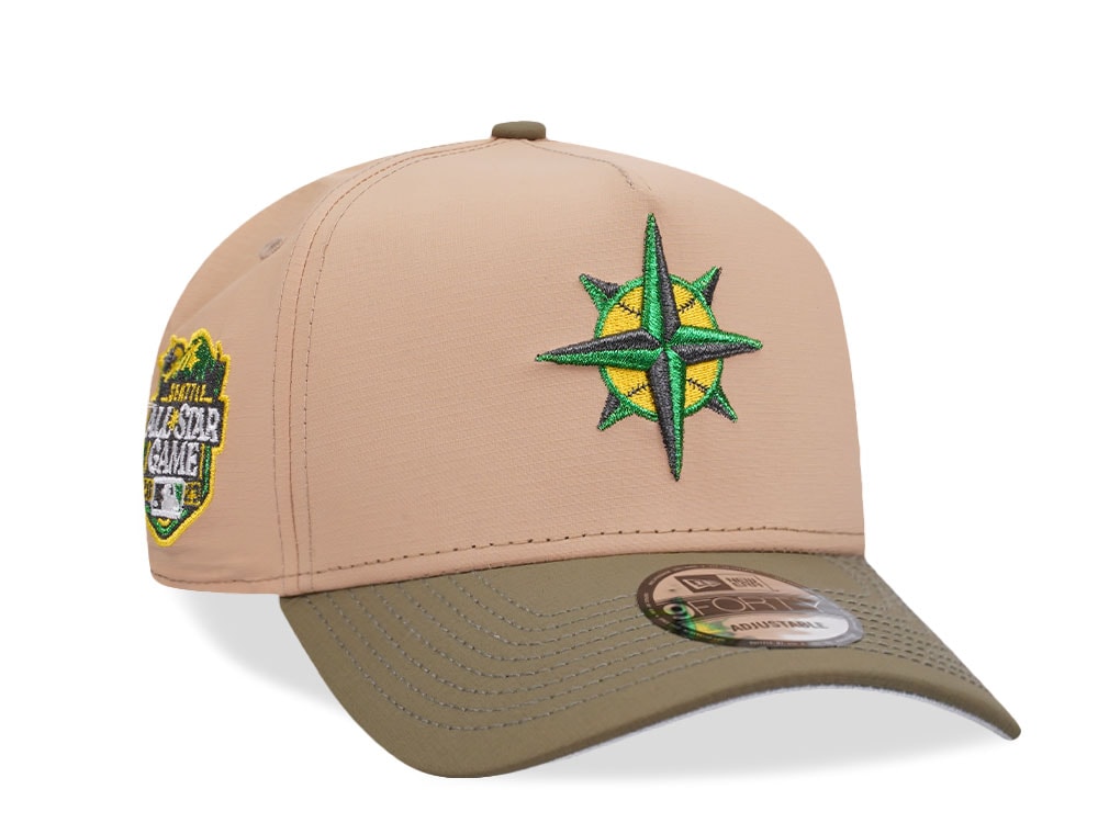 New Era Seattle Mariners All Star Game 2023 Ripstop Two Tone Edition 9Forty A Frame Snapback Hat