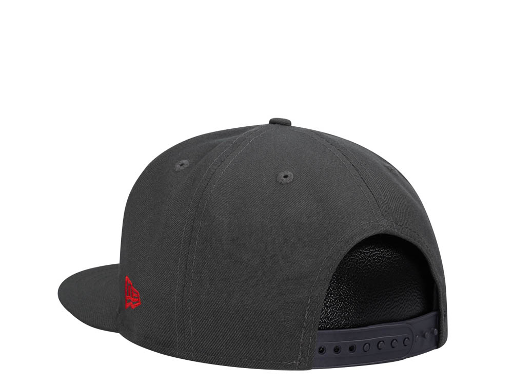 New Era Tampa Bay Buccaneers Gray Red Detail Edition 9Fifty Snapback Hat