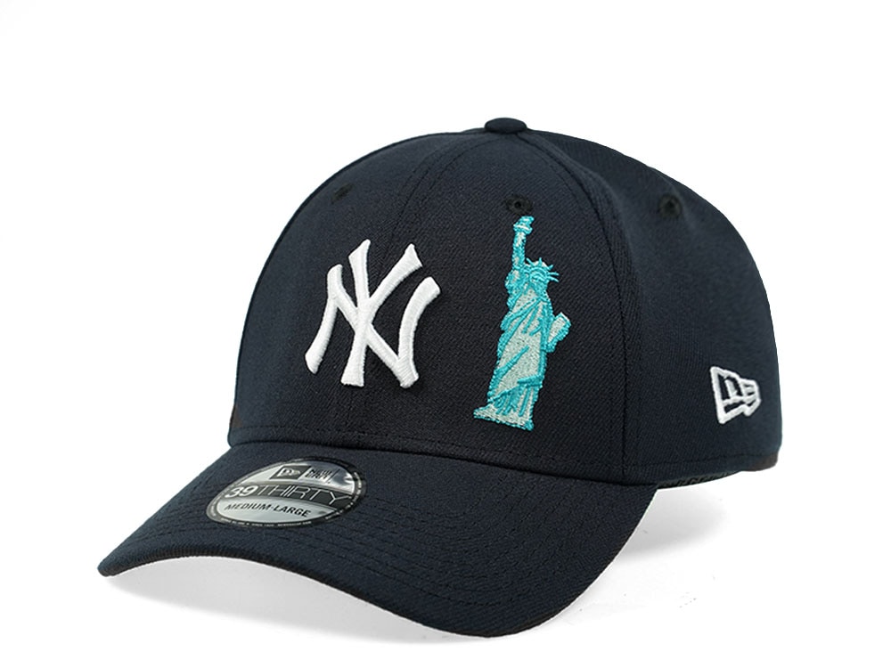 New Era New York Yankees Statue of Liberty Edition 39Thirty Stretch Hat