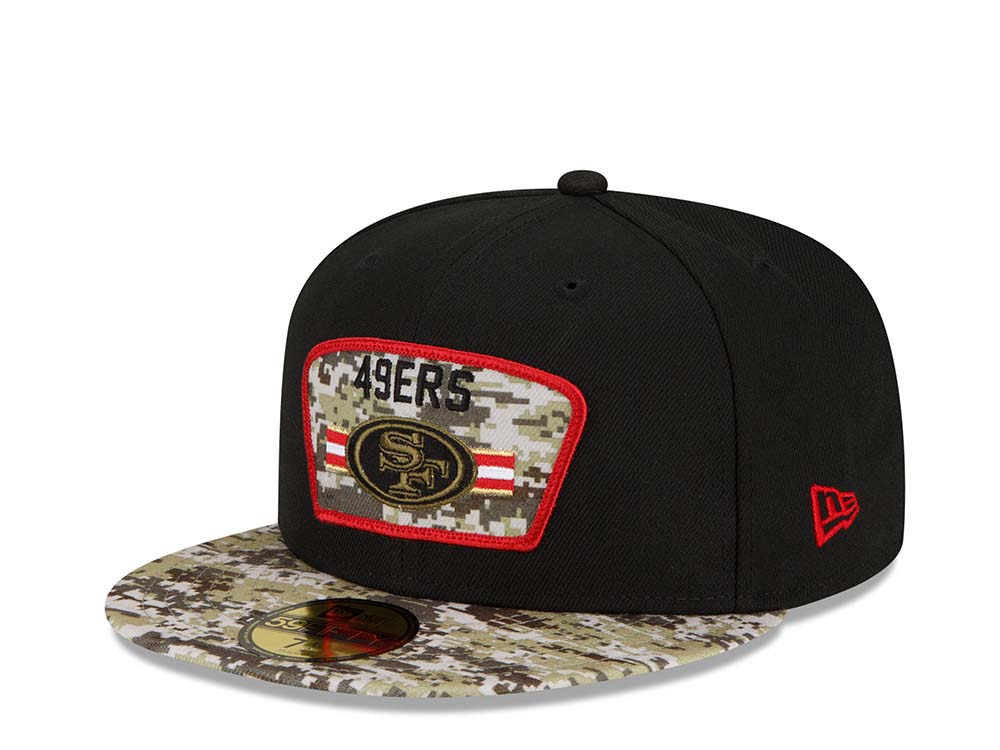 New Era San Francisco 49ers Salute to Service 21 59Fifty Fitted Hat