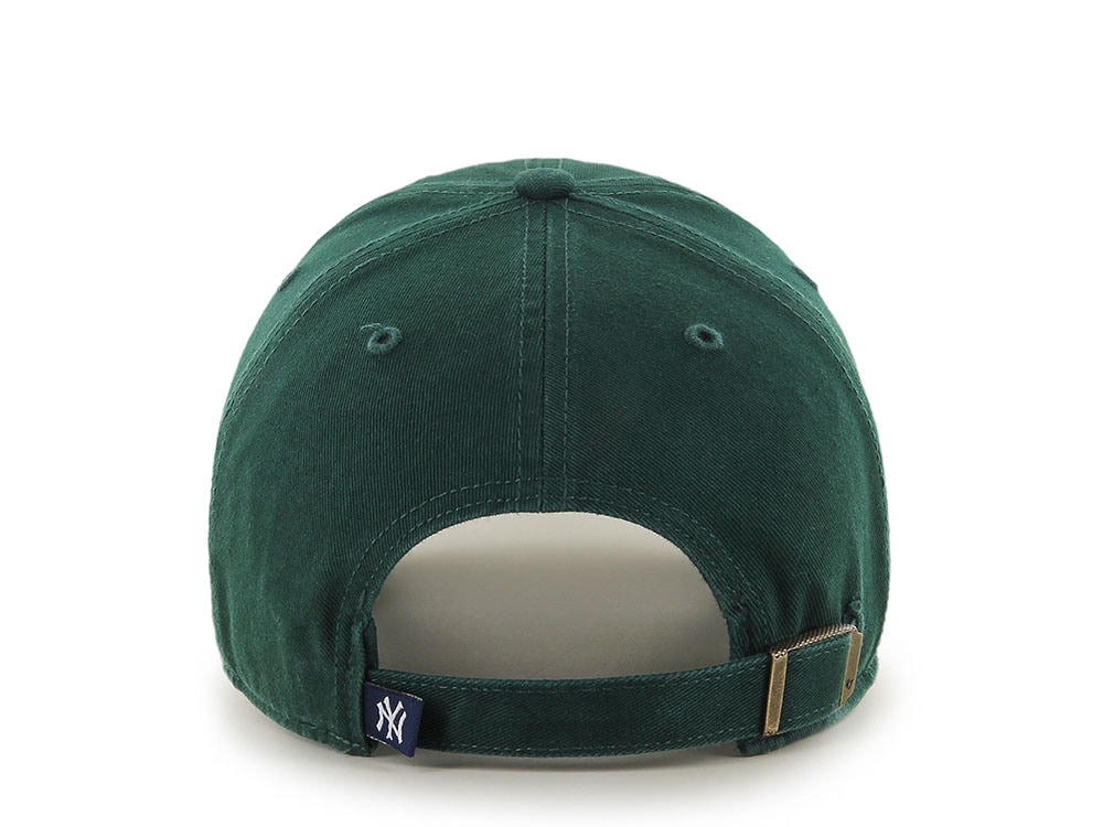 47 Brand New York Yankees Dark Green Clean Up Strapback Hat