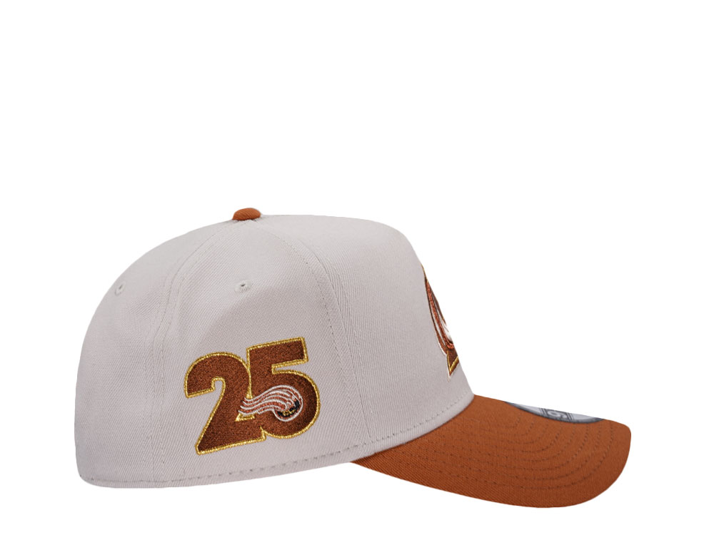 New Era Colorado Avalanche 25th Anniversary Chrome Two Tone Edition 9Forty A Frame Snapback Hat