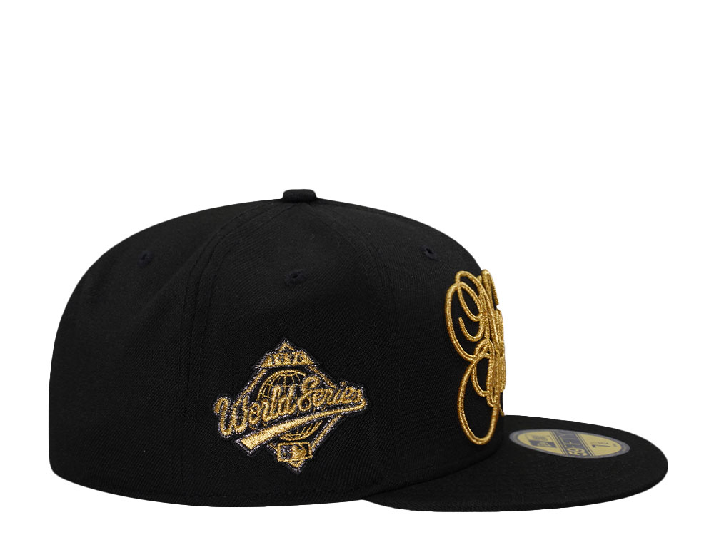 New Era New York Yankees World Series 1996 Black Gold Prime