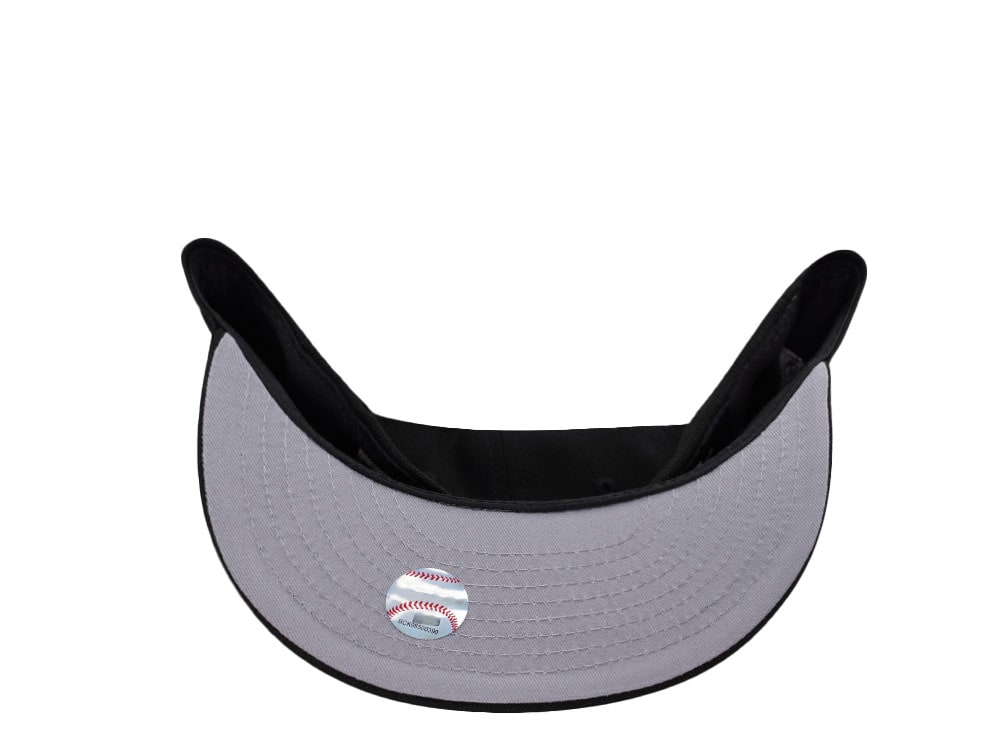 New Era Toronto Blue Jays 40th Anniversary Metallic Black Prime Edition 59Fifty Fitted Hat
