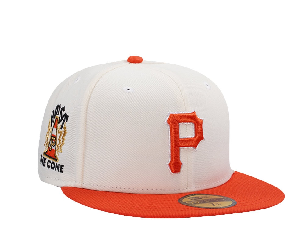 New Era Pittsburgh Pirates Hoist Chrome Two Tone Edition 59Fifty Fitted Hat