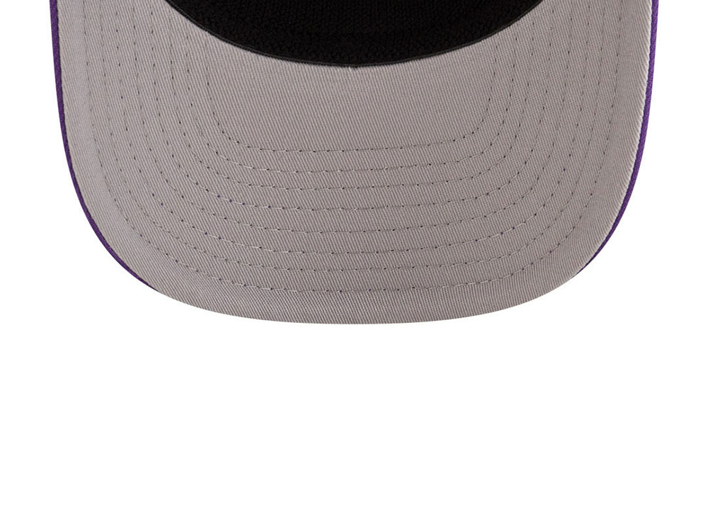 New Era Los Angeles Lakers NBA Team Purple Edition 9Seventy Stretch Snapback Hat